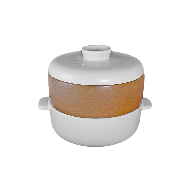 215蒸煮鍋(鍋身.蒸皿.鍋蓋) 白