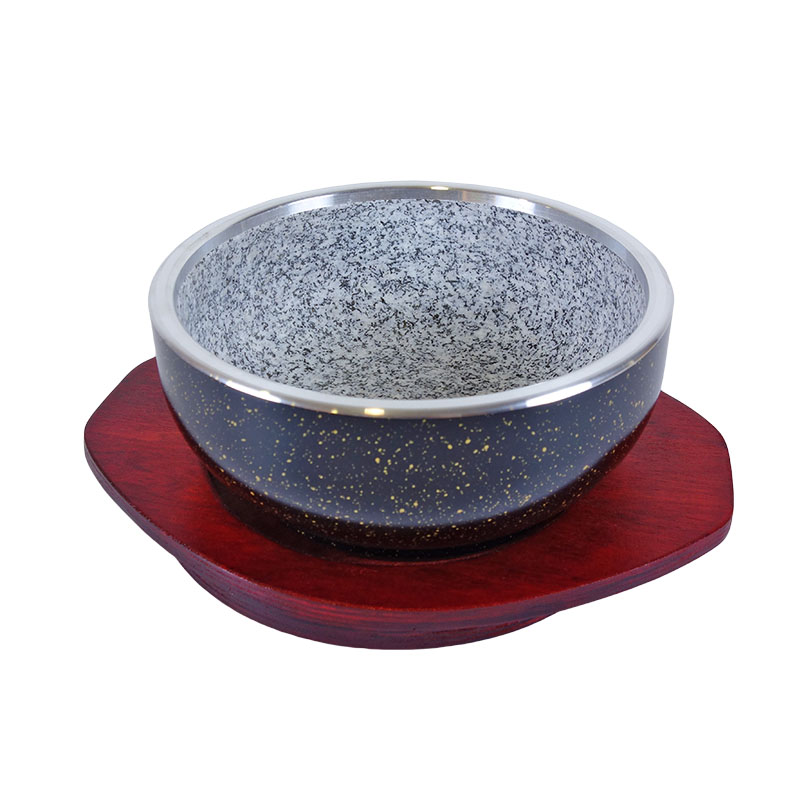 韓式合金石頭碗 20cm