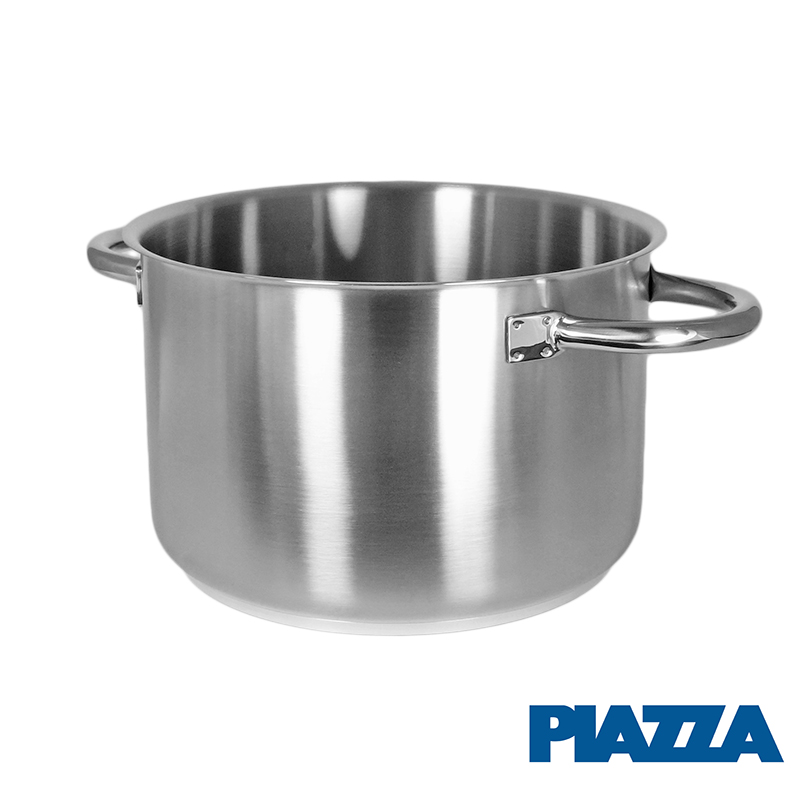 義大利PIAZZA 不鏽鋼雙耳佐料湯鍋 50 X 32CM