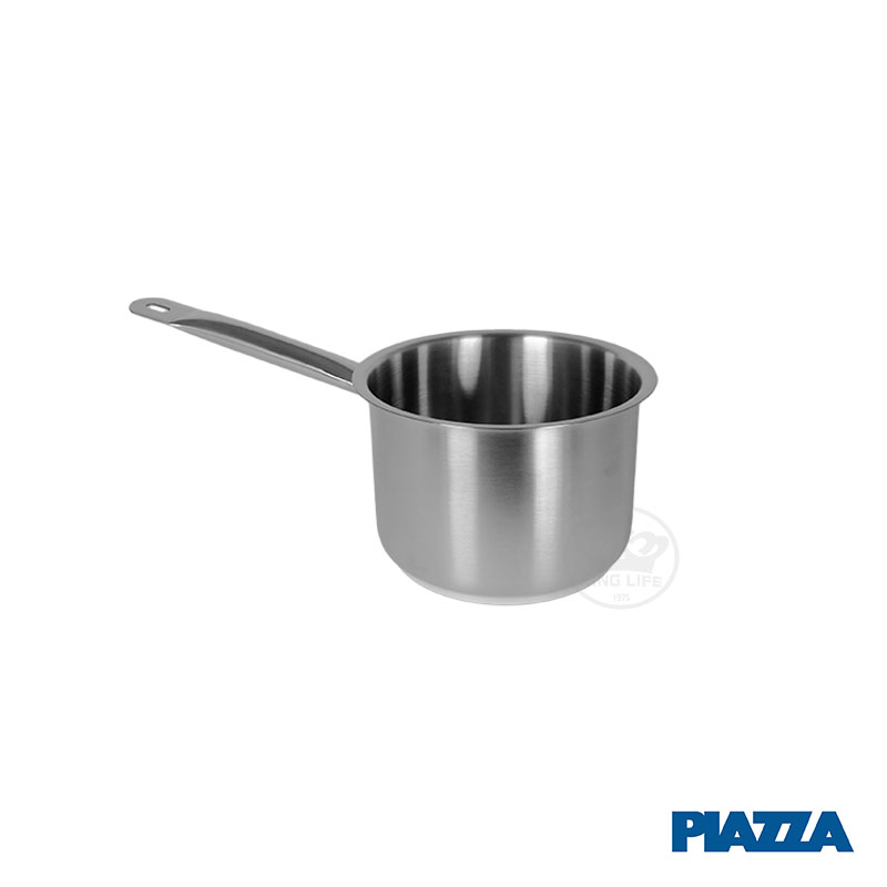 義大利PIAZZA 不鏽鋼單柄深佐料鍋 20 X 13CM