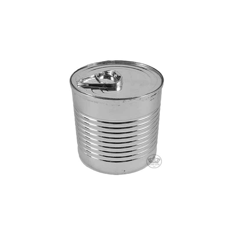 塑料馬口鐵罐-銀色-220ml
