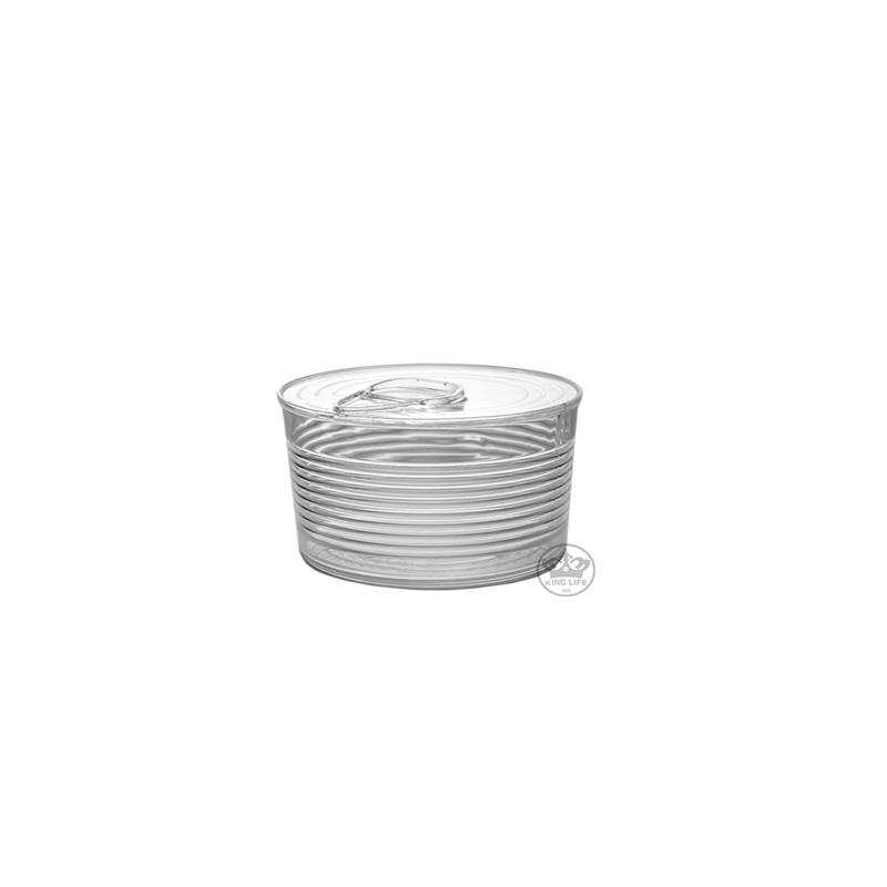 塑料馬口鐵罐-透明-45ml
