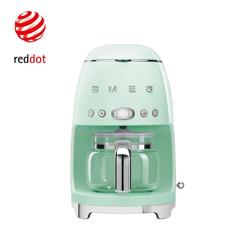 義大利SMEG濾滴式咖啡機-粉綠色