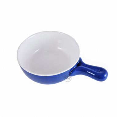耐熱陶瓷單柄鍋(藍色)