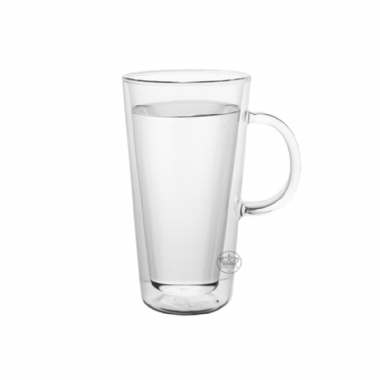 雙層玻璃杯(附把) -500ml -24入/箱