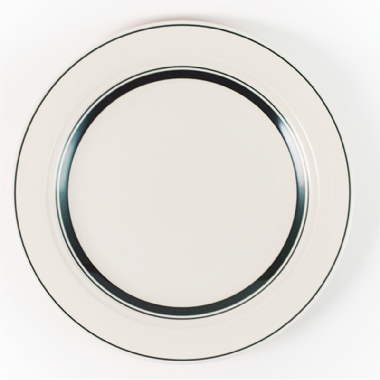 光洋陶器-CountrySide系列 苔蘚綠 25.5cm 大餐盤