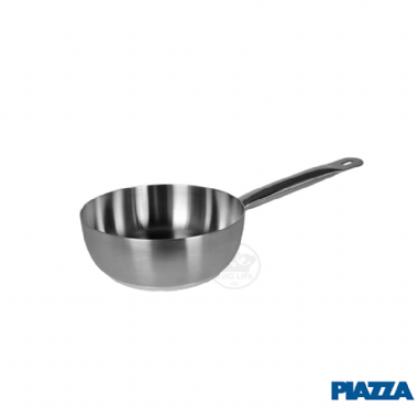 義大利PIAZZA 不鏽鋼圓身佐料鍋 20X6.5CM 