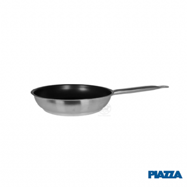 義大利PIAZZA 不鏽鋼單柄煎鍋(不沾塗層) 24X5CM