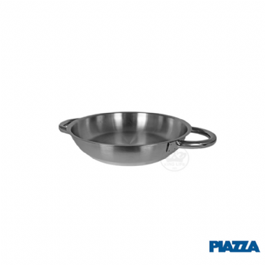 義大利PIAZZA 不鏽鋼雙耳煎鍋 32X5.5CM