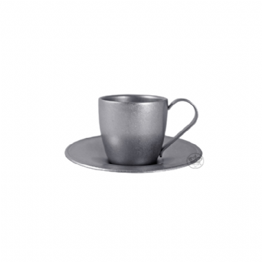 日本仿舊雙層不鏽鋼(18-8)咖啡杯組100ML