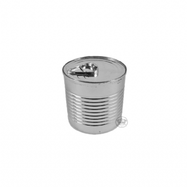 塑料馬口鐵罐-銀色-110ml