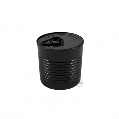 塑料馬口鐵罐-黑色-220ml