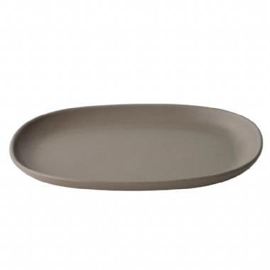 NEST長型餐盤31.5cm-棕