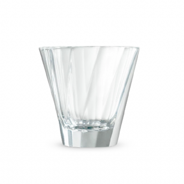 180ml Twisted Cappuccino Glass (Clear)