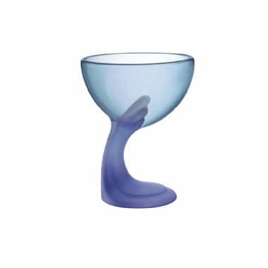 波米歐立 天使之翼冰砂杯(藍) 350ml ∮110 H140mm