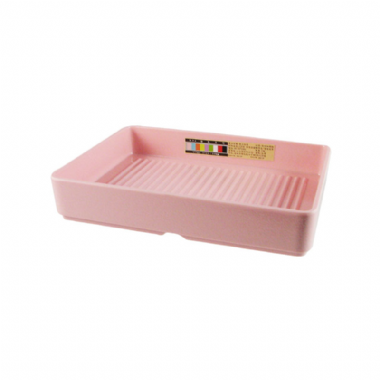 MK06可疊長方盒 單色甜粉紅 22x16*4cm