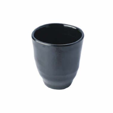 日式螺旋杯 黑 8*9.2cm