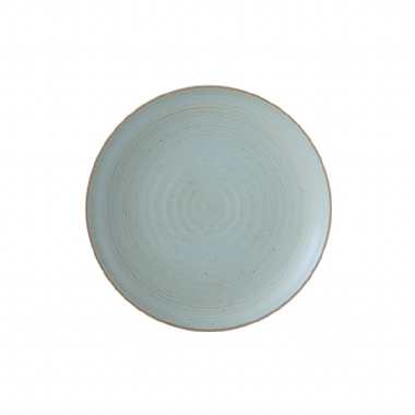 日式樸石陶瓷10.5吋圓盤-綠淨