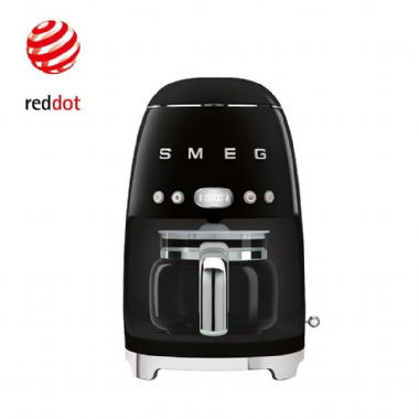 義大利SMEG濾滴式咖啡機-耀岩黑
