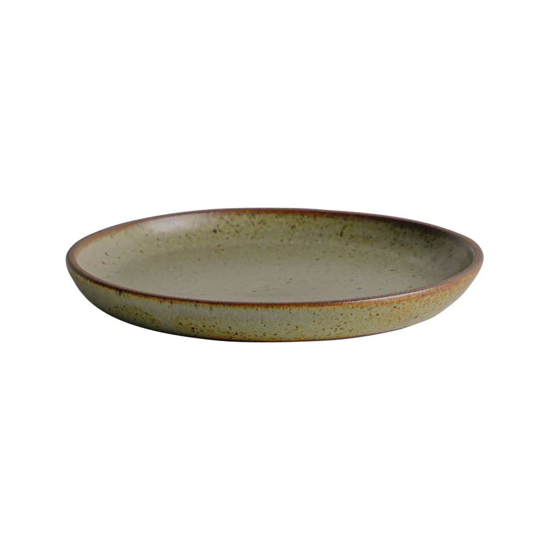TERRA 餐盤 18cm 灰褐