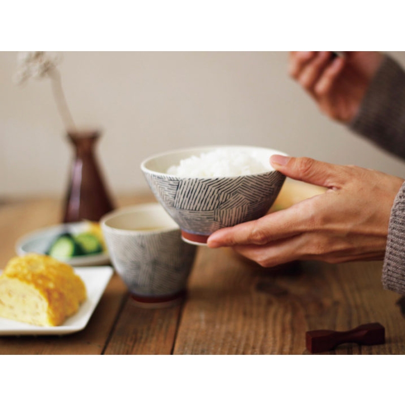 小田陶器 RE50 Meguri飯碗-藍