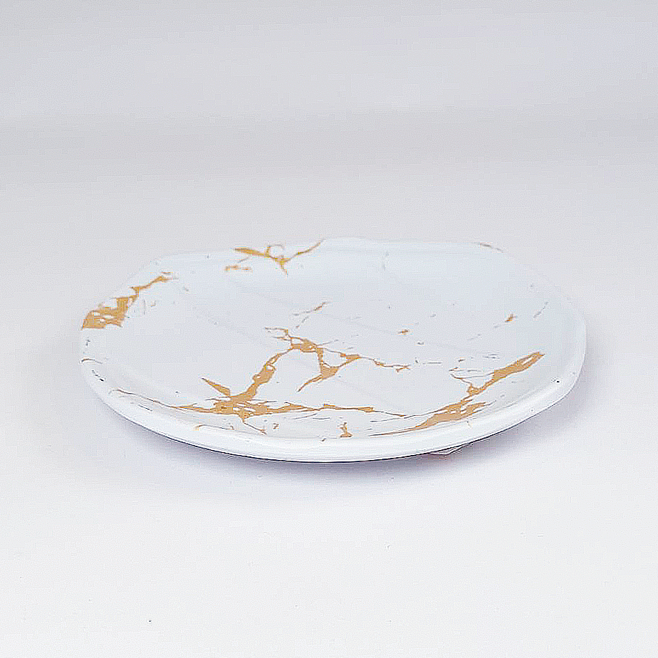 流金 陶面多邊圓盤 157*23mm