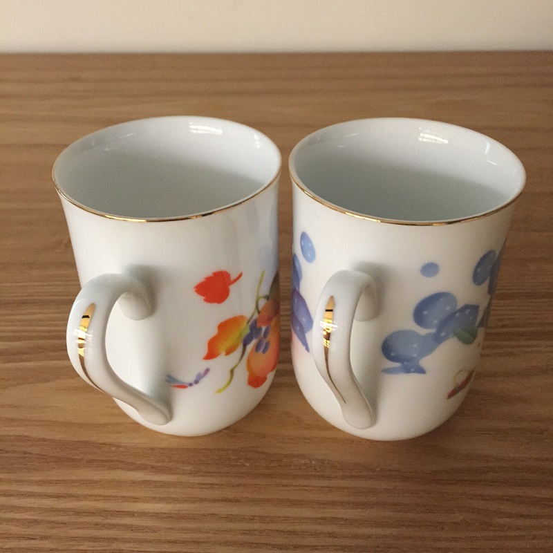 大同早期 特白一級T.T果汁杯(牛奶杯) 2入
