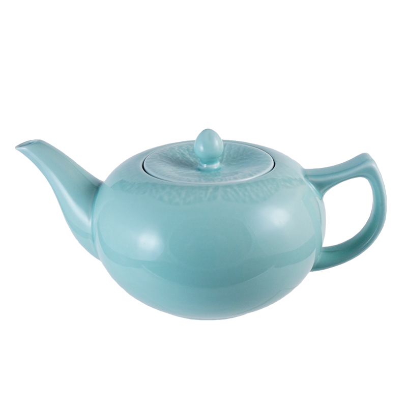大同 茶壺 綠荷葉(22.5x13.5xH11cm/700cc)