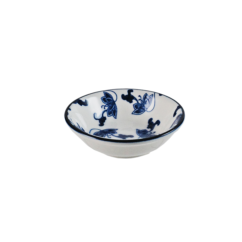 大同磁器 象牙強化 港式小碟 156 華夏青花瓷