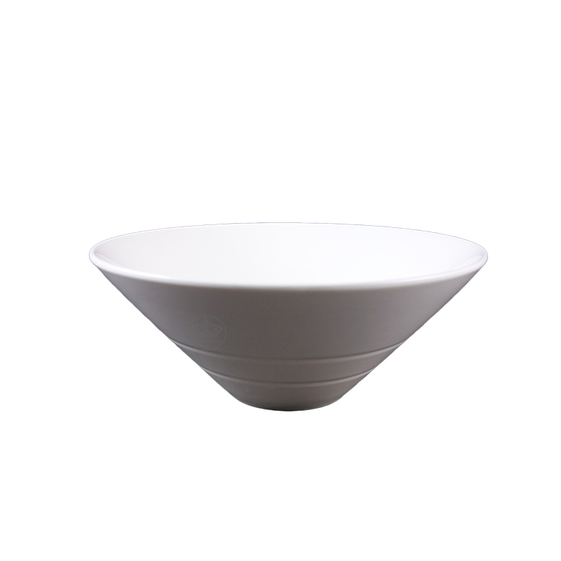 大同磁器 象牙強化 日式尖底碗 S001(16.2x16.2xH6.5cm)