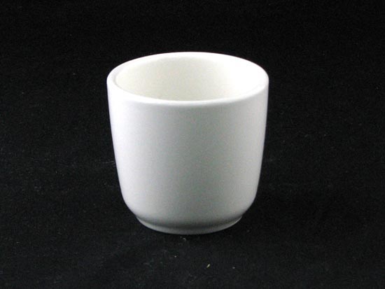 大同磁器 象牙強化 直型茶杯 S001(6.8x6.8xH6.5cm/120cc)
