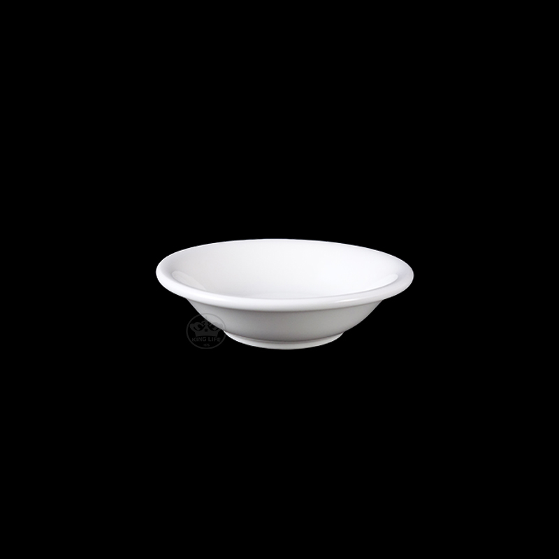 大同磁器 象牙強化 5吋小碟 S001(11.3x11.3xH3cm)