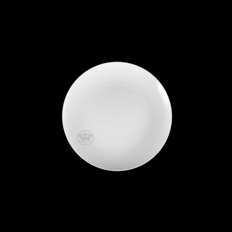 大同磁器 象牙強化 7吋圓皿 S001(17.7x17.7xH2cm)