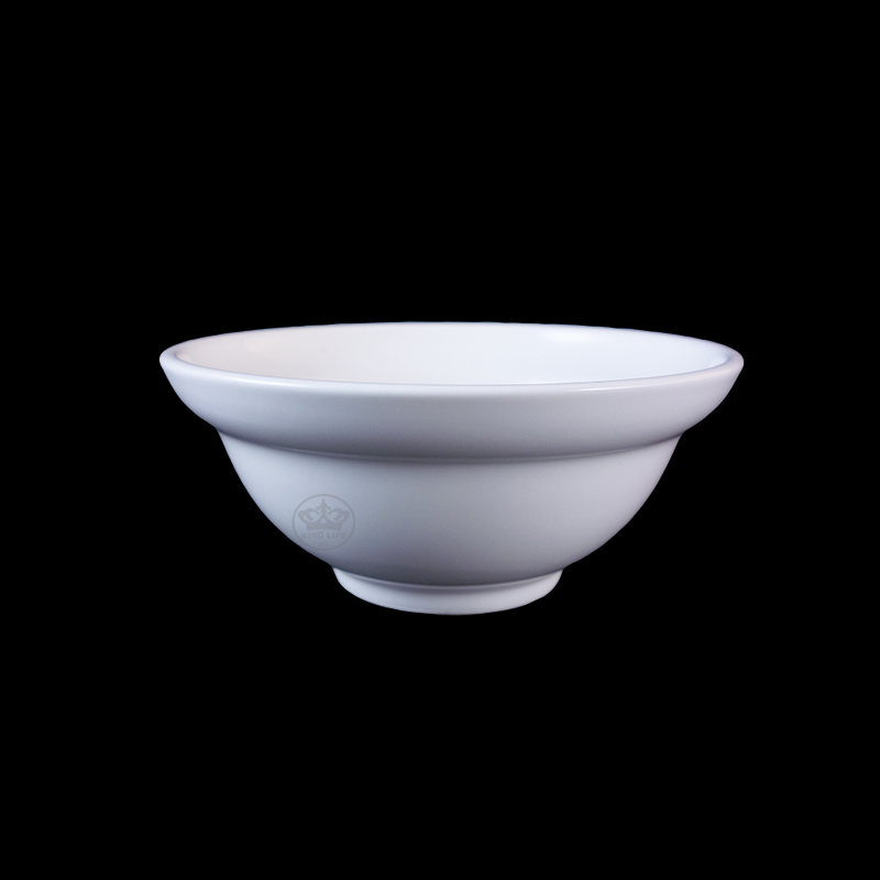 大同磁器 象牙強化 4.5寸新型天井 S001 (3)(13.7x13.7xH6cm)