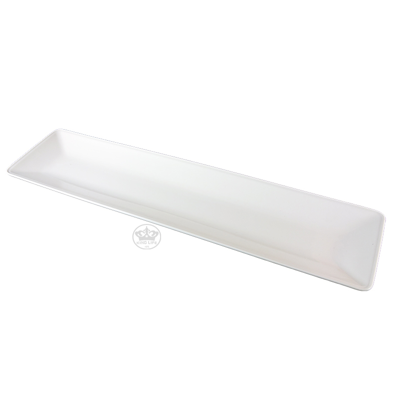 大同磁器 象牙強化 長方型創意皿 S001(51.6x13xH3cm)