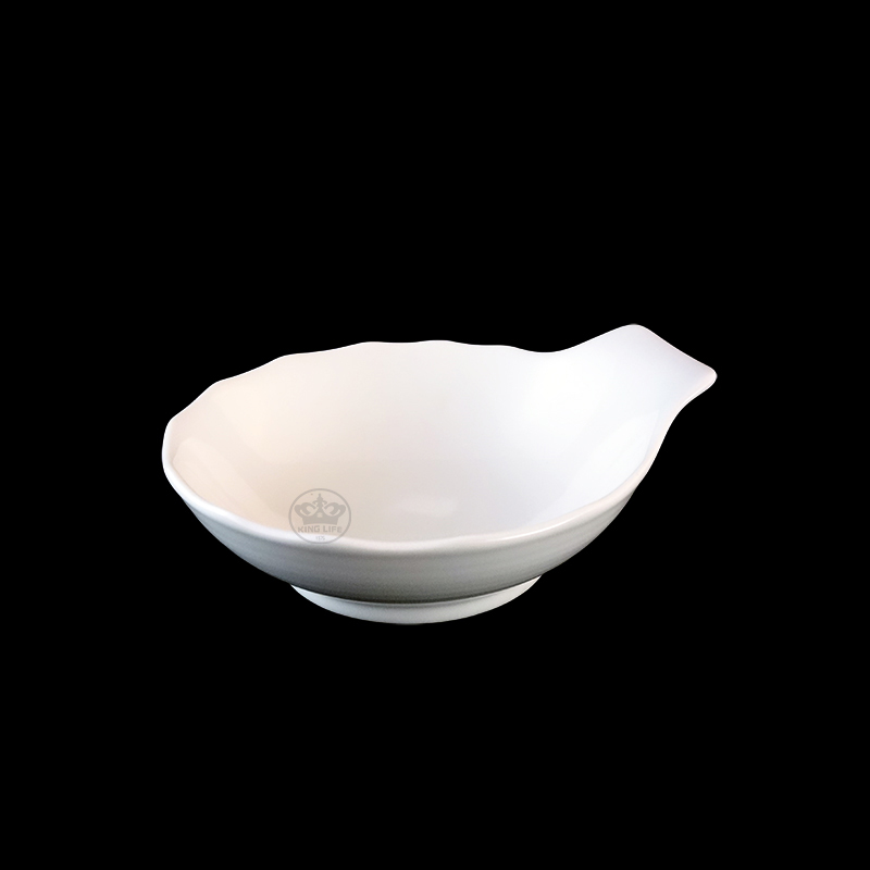 大同磁器 象牙強化 白木屋吞水 S001(13.6x13.6xH3.8cm)