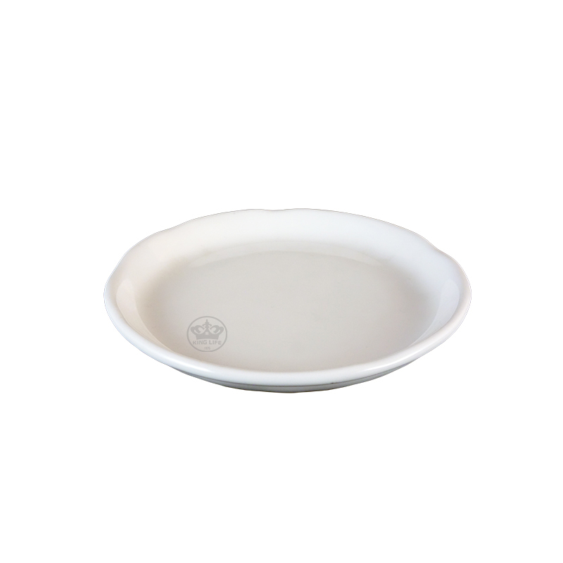 大同磁器 象牙強化 白木屋7吋丸皿 S001(17.3x17.3x*H2.2cm)