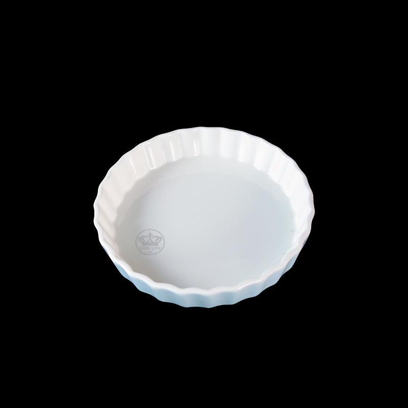 大同磁器 象牙強化 布丁盅 S001(14.5x14.5xH2.9cm)