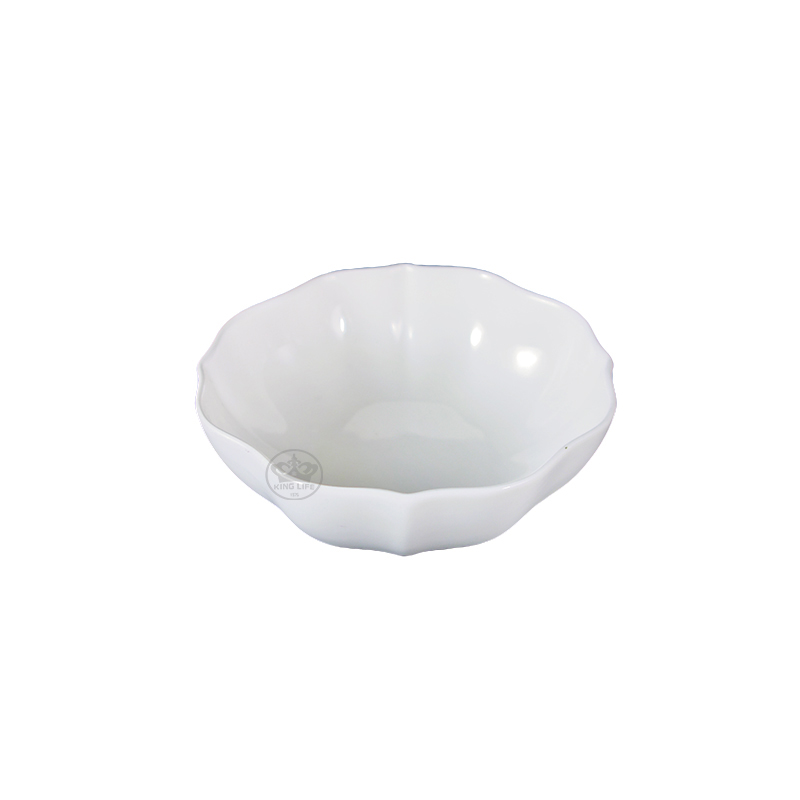 大同磁器 象牙強化 5吋波麗皿 S001(12.1x12.1xH4.3cm)