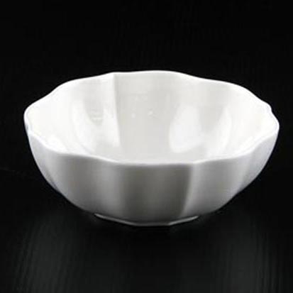 大同磁器 象牙強化 8吋波麗皿 S001(20x20xH4.5cm)