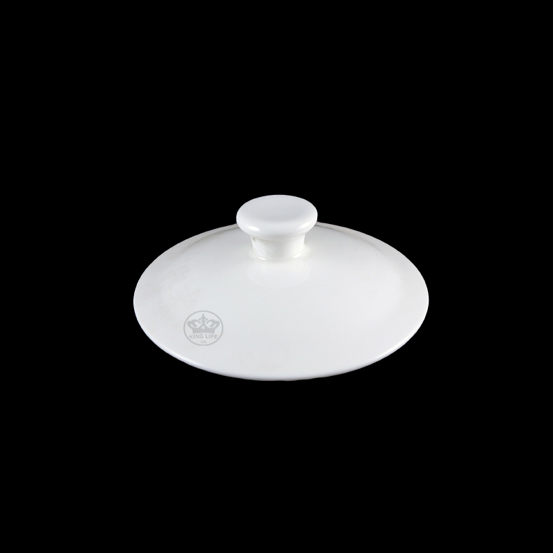 大同磁器 象牙強化 小甜盅(蓋) S001(9.7x9.7xH3.2cm)