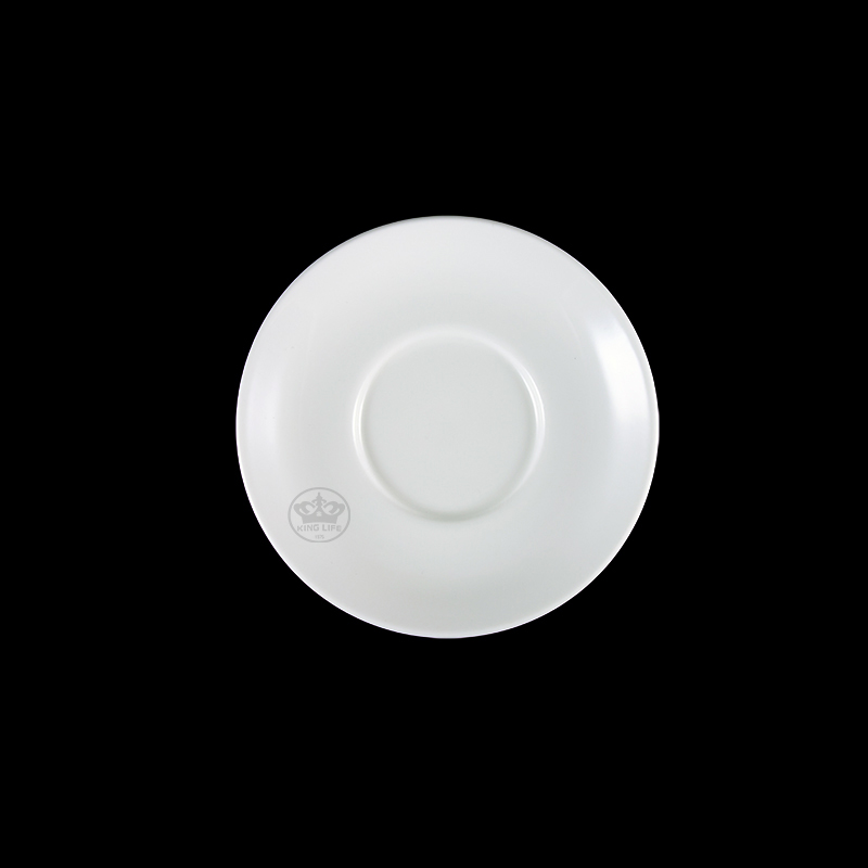 大同磁器 象牙強化 4 1/2吋小甜盅 (底皿) S001(12.4x12.4xH2cm)