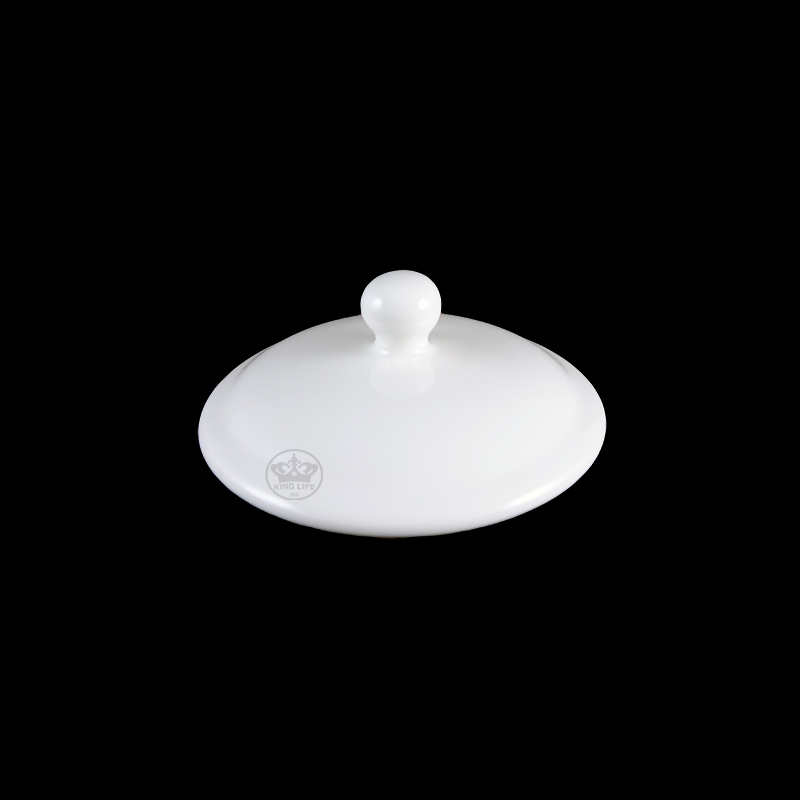 大同磁器 象牙強化 58型5吋佛跳牆(蓋) S001(8.7x8.7xH4cm)