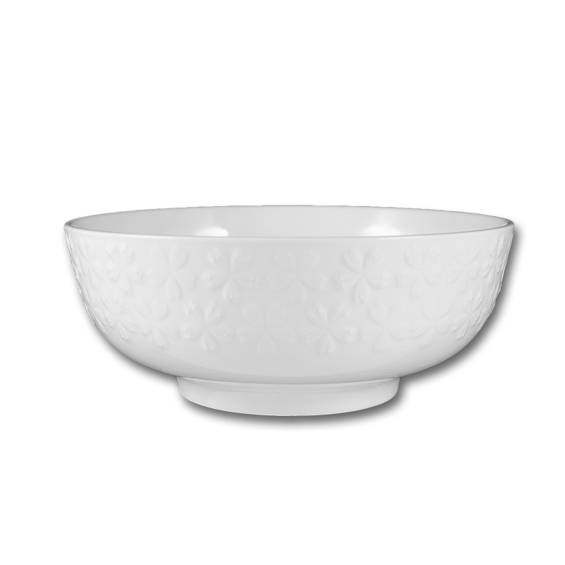 大同磁器 象牙強化 8吋中華湯碗 (櫻花)(20.8x20.8xH8.2cm/1500cc)