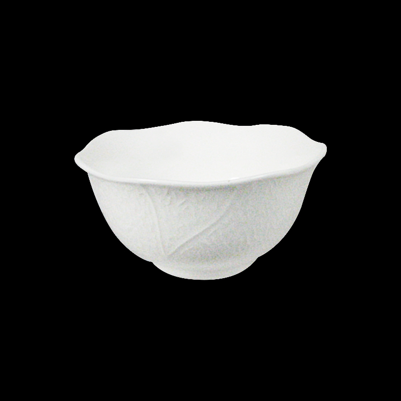 大同磁器 象牙強化 4.25吋荷葉飯碗 S001(11x11xH5.4cm)