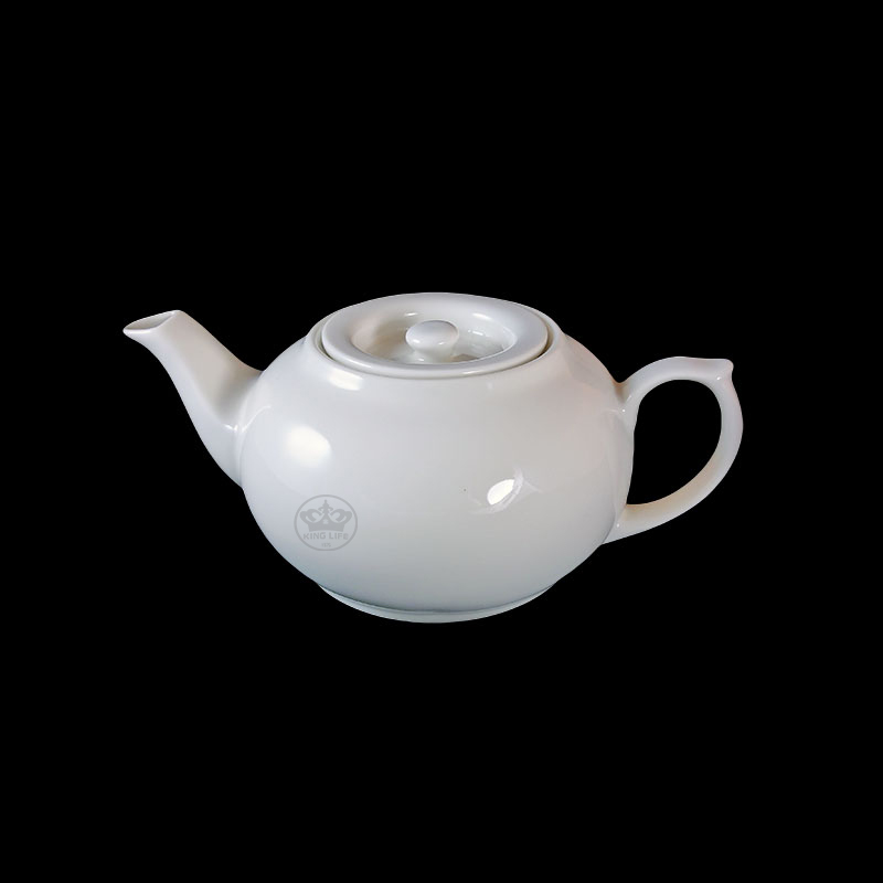 大同磁器 象牙強化 港式大茶壺 S001(23x4.3xH9.3cm/700cc)