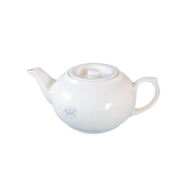 大同磁器 象牙強化 港式大茶壺 S001(23x4.3xH9.3cm/700cc)