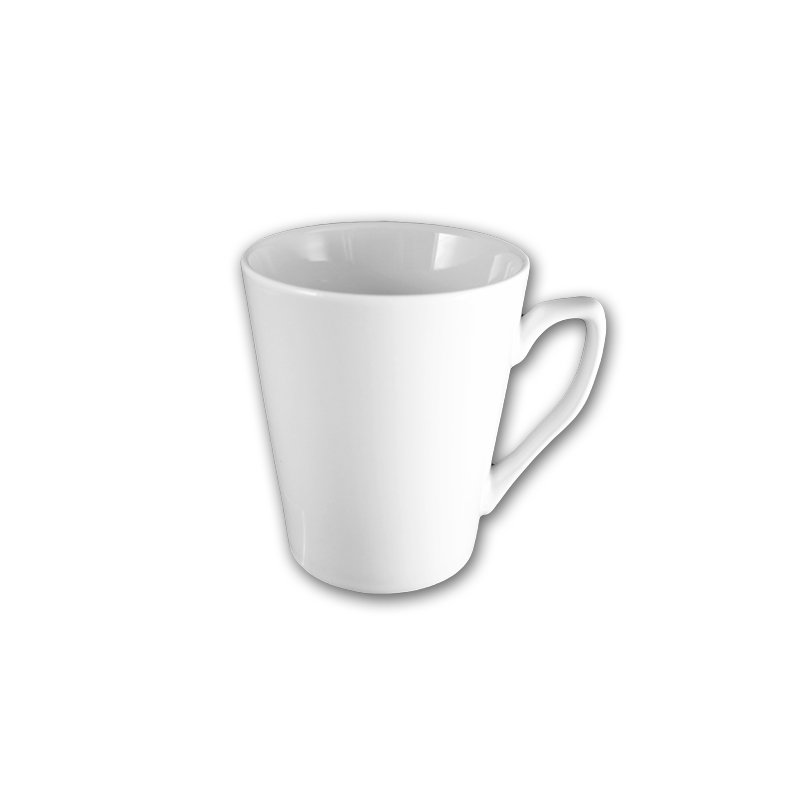 大同磁器 象牙強化 時尚馬克杯 S001(8.6x8.6xH10.5cm/350cc)