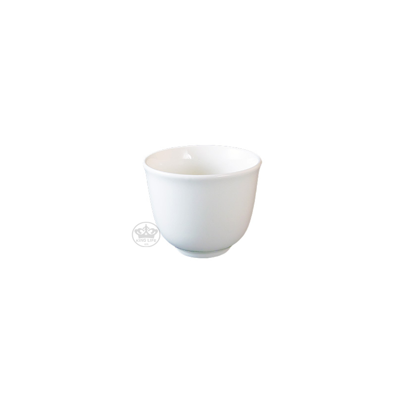 大同磁器 象牙強化 干中茶杯 S001(7.7x7.7xH6.5cm/150cc)