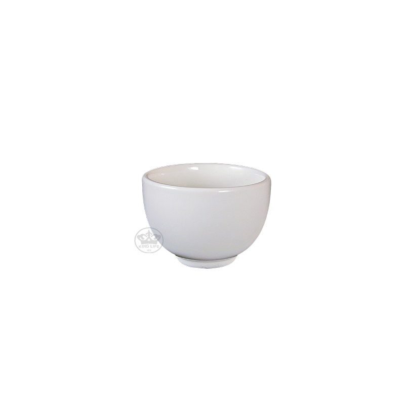 大同磁器 象牙強化 2.4矮杯 S001(7.7x7.7xH5.2cm150cc)